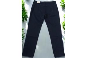 Jeans zwart met sier druk knopen S