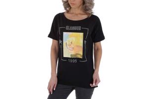 Glo-story t-shirt 1995 zwart glamour glitter one size