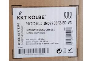 Kolbe inductie kookplaat 77cm