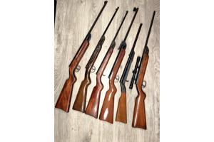 Zes Diana luchtbuksen