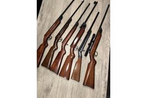 Zes Diana luchtbuksen