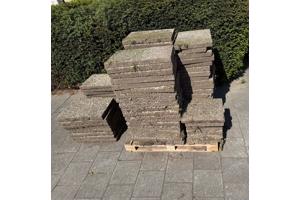 35m2 - grindtegel - op pallet