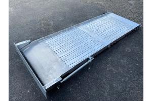 Oprijplaat Altec 290x100 Rampe Scootmobiel Rolstoel