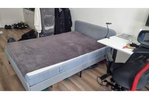 Ikea Slattum bed met mattress