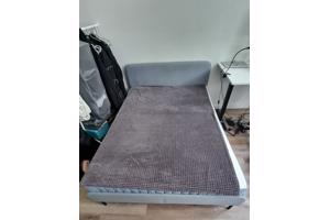 Ikea Slattum bed met mattress