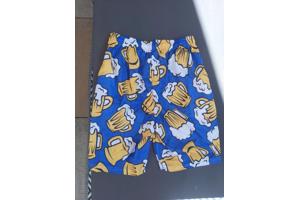 Zwembroek -zwemshort blauw met bier S