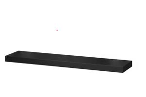 Ikea LACK Wandplank, zwartbruin