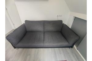 zwartgrijze bank, 2,5 zits