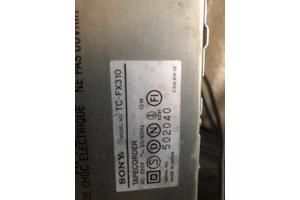 Cassettedeck Sony Sony