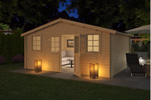 Blokhut Udo 480x300 Onbehandeld vuren