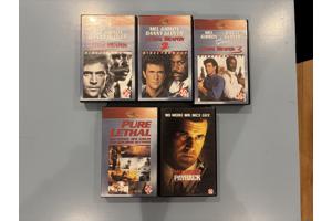 VHS Lethal weapon 1-3  pure lethal payback Mel Gibson