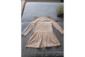 100% katoenen jurk beige L/40