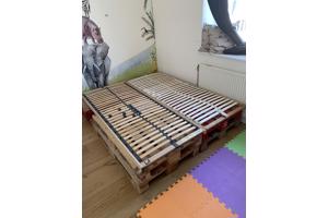 Pallets afmeting 2persoons bed (60 bij 80cm 4x) (120 bij 80cm 4x)