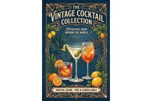 20 Vintage Cocktail Recepten pdf gids