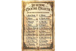 20 Vintage Cocktail Recepten pdf gids