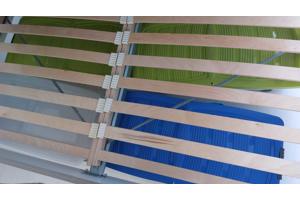 Bedframe 160x200cm + 2 lattenbodems