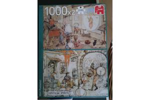 3 Puzzels (2 Anton Pieck)