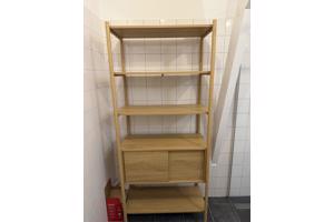 Opbergkast mogelijk met bankje