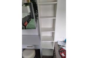 Boekenkast wit Smal en hoog Billy Ikea