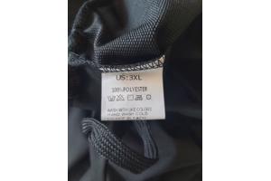2 delige heren set Los Angeles zwart wit 3XL