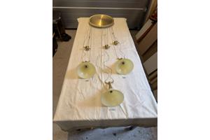 Lamp met Alabaster kelken