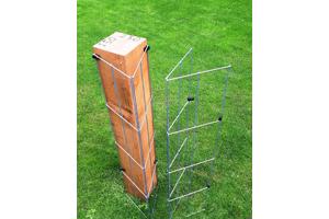 Klimplanten tegen tuinschermen tuinmuren en palen