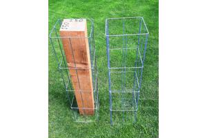 Klimplanten tegen tuinschermen tuinmuren en palen