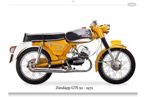 1 of 2 Zundapp 517 Goudhaantje Opknappers Gezocht Gevraagd