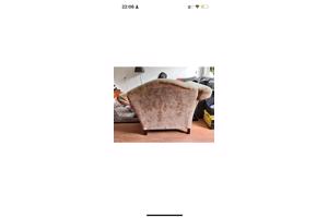 bankstoel / loveseat - mosterd geel