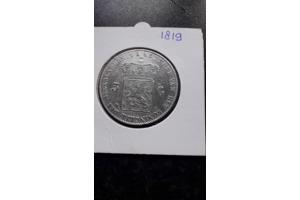 3 gulden 1819 zf  Willem 1