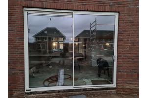 2-delige schuifpuien met ventilatierooster & HR++ glas