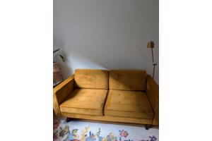 Velours Oker gele 2,5 zits