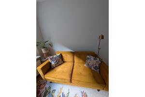 Velours Oker gele 2,5 zits