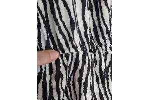 Playsuit zebra print en kant M