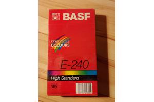 3 Basf E 240 videocassettes - VHS