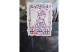Postzegel België  -  Rode Kruis