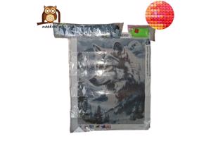 nr 21 Diamond Painting wolf 50x40cm (vierkant steentjes)