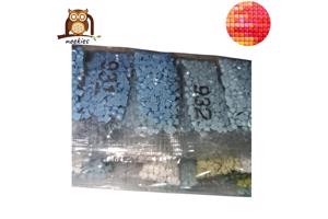 nr 21 Diamond Painting wolf 50x40cm (vierkant steentjes)