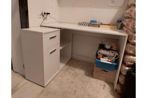 Hoekbureau wit