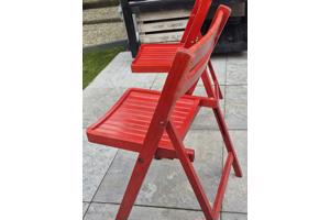 Houten klapstoelen