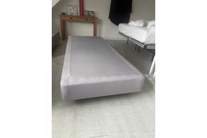 2x boxspring 90x220cm (excl matrassen)