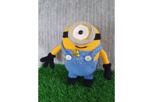 minion  28x18cm .  met handschoenen
