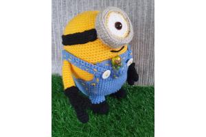 minion  28x18cm .  met handschoenen