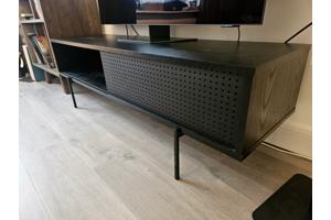 Tv kast zwart, goede staat