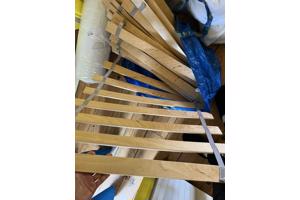 Mooi werkend Ikea bed, lattenbodem en optioneel matras