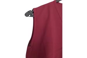 Luchtig mouwloos \shirt bordeaux rood M