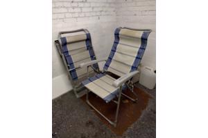 relaxstoel + 2 Tuinstoelen