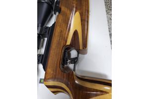 Pcp Steyr match 5.5 mm links met RWS kijker 6x40  , demper e