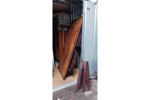 Houten koloniale tafel