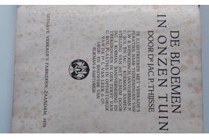 De bloemen in onze tuin, door Dr. Jac. P. Thijsse